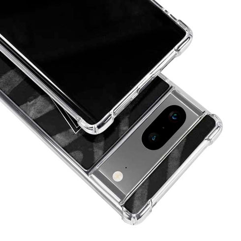 NBA Phoenix Suns Black Animal Print Google Pixel 7a Clear Case